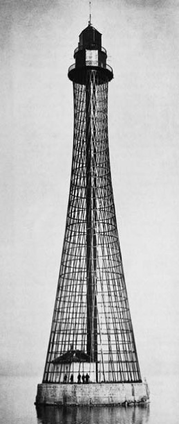 The Adziogol Lighthouse, by Vladimir Shukhov (1911), is the tallest vertical lattice hyperboloid structure in Ukraine.
