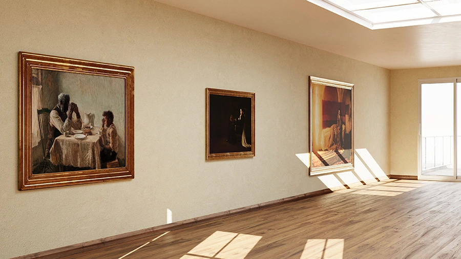 Works By Tanner Viewing Room by House Museum